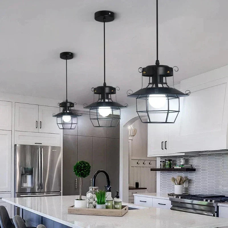 LumenForge Industrial Pendant Ceiling Light Vintage Charm