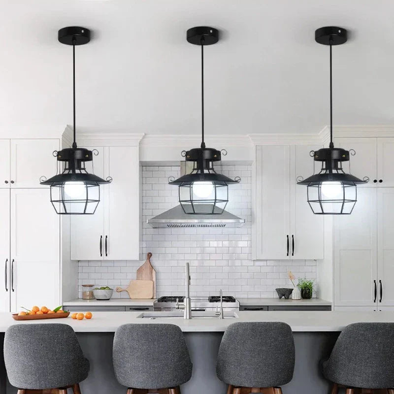 LumenForge Industrial Pendant Ceiling Light Vintage Charm