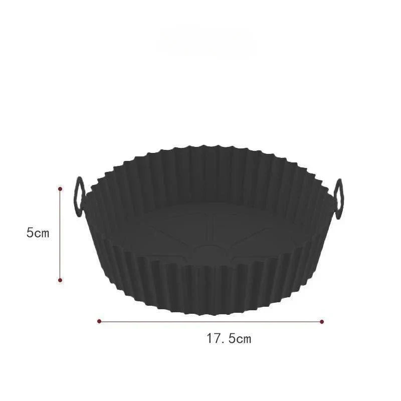 EcoGlide Reusable Silicone Air Fryer Insert With Nonstick Surface