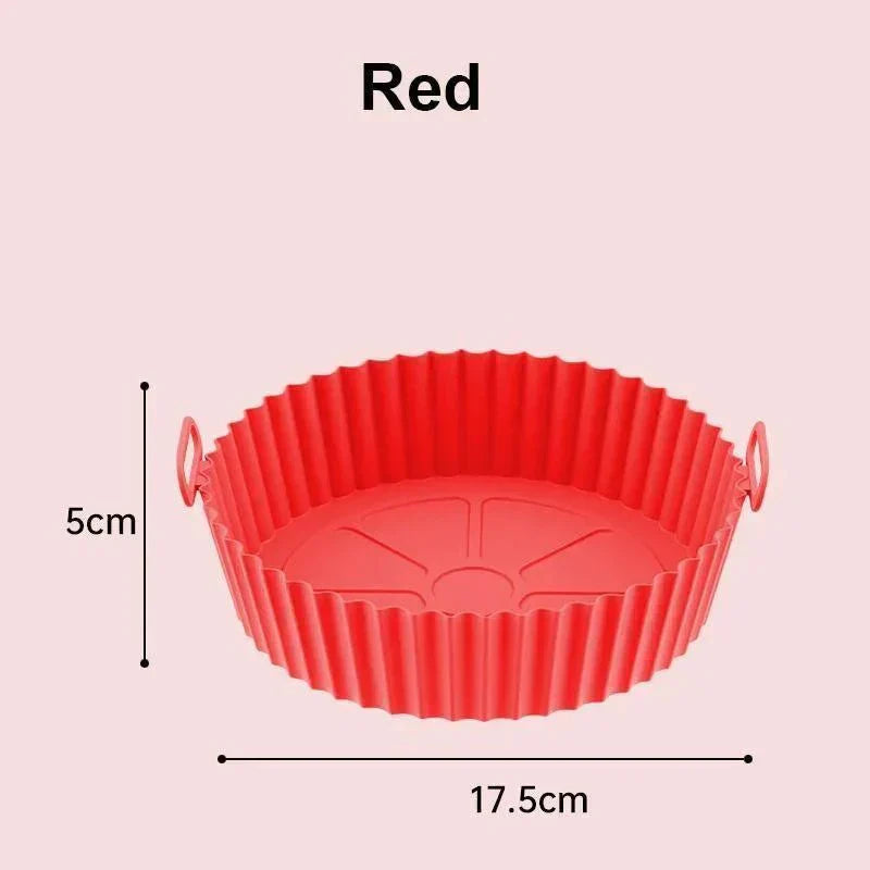 EcoGlide Reusable Silicone Air Fryer Insert With Nonstick Surface