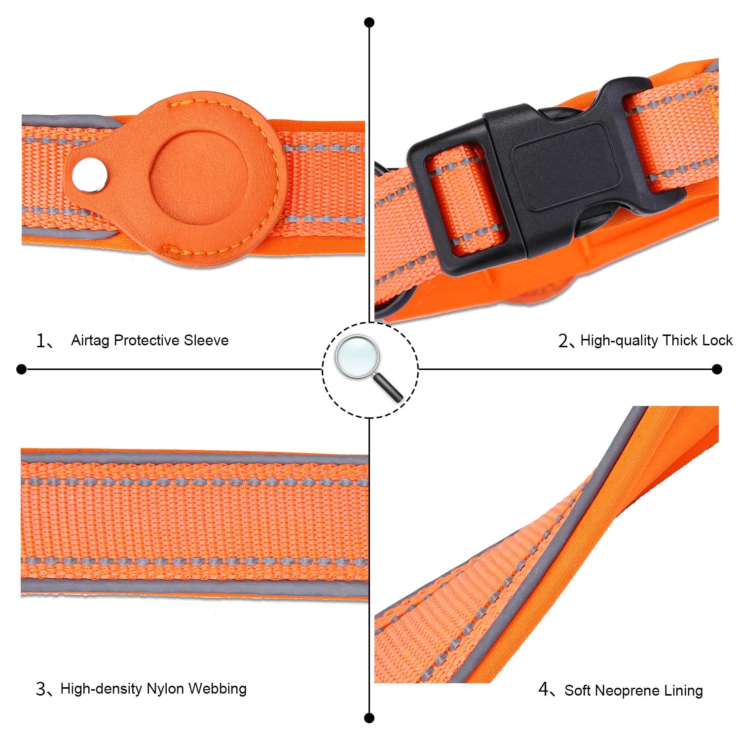Airtag Dog Collar | Fervei