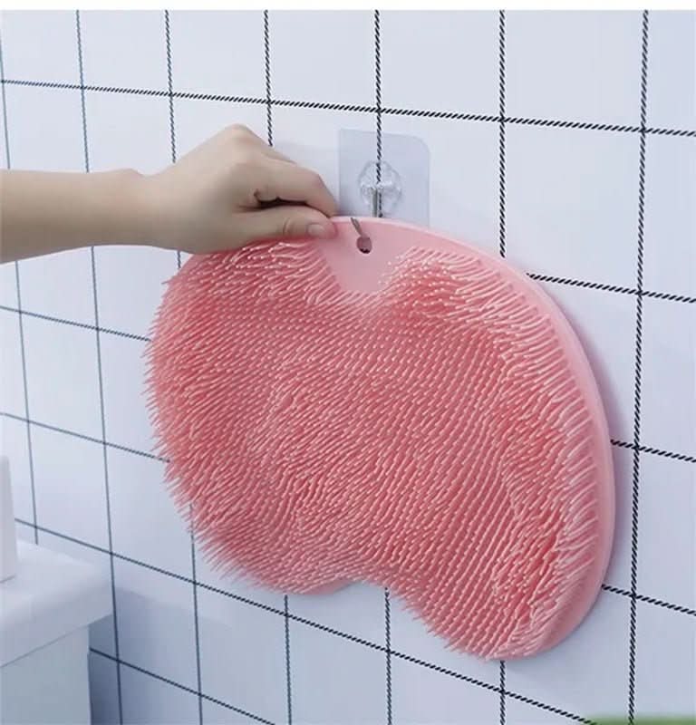 AquaPulse Kartáč na nohy a záda pro exfoliaci a čištění s přísavkami