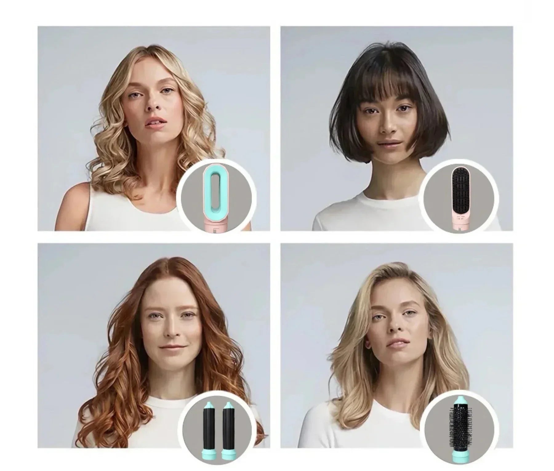 Emma's 5-In-1 Hair Dryer and Styler for Curling and Straightening