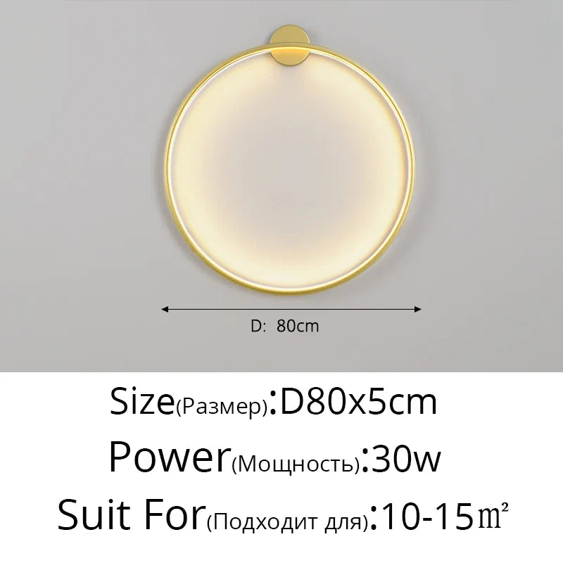 Luce da Parete LED AuroraGlow con Luminosità Regolabile