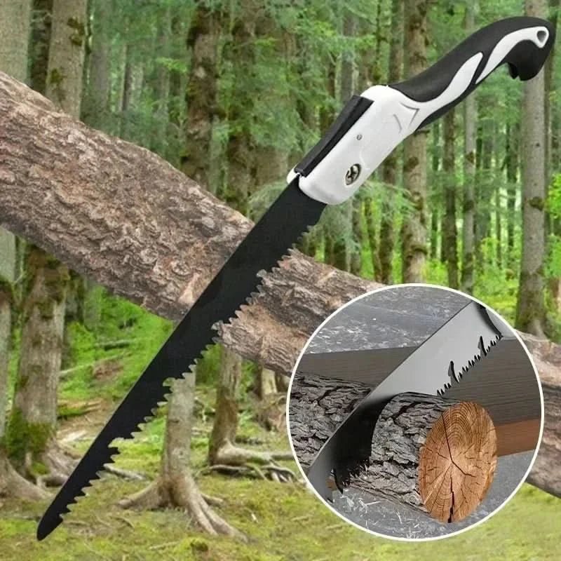 EverEdge Foldable Branch Saw for Precise Cutting for Outdoor Use
