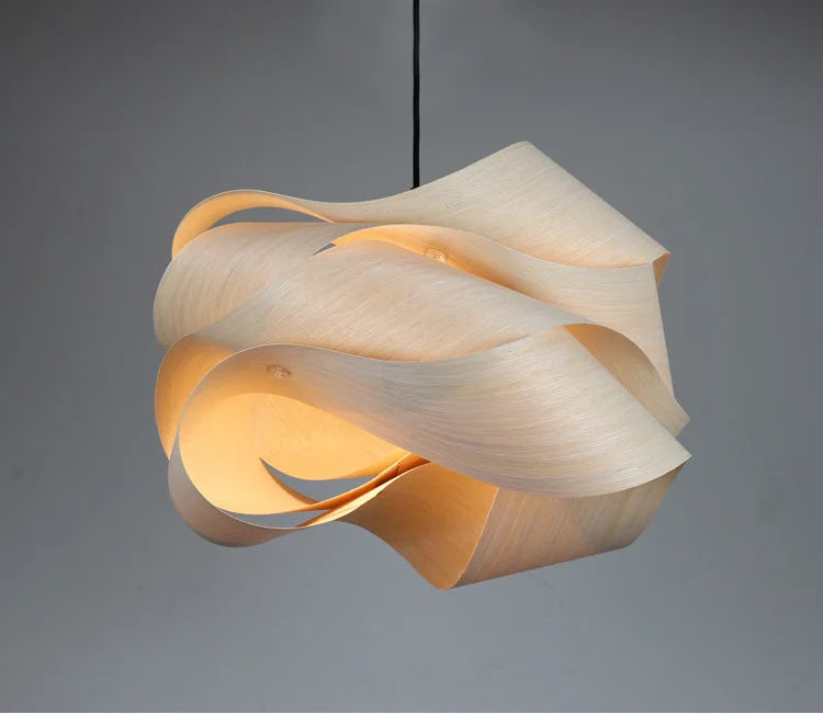 Handcrafted Southeast Asian Wood Pendant Lights By Everwood