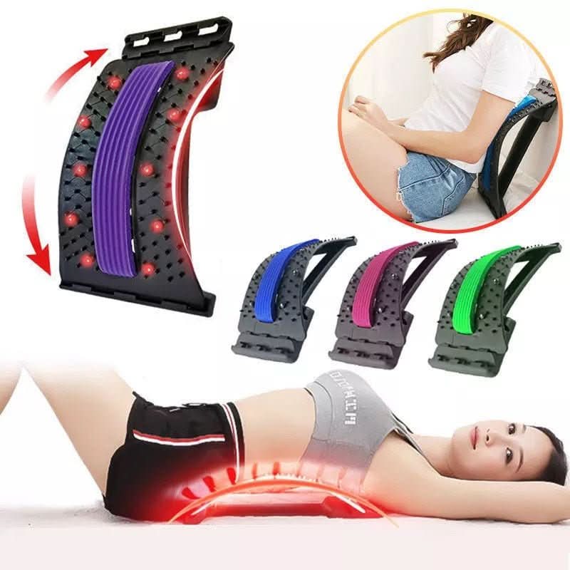 NovaRelief Magnetic Therapy Massage Bed For Back Pain Relief And Posture Improvement