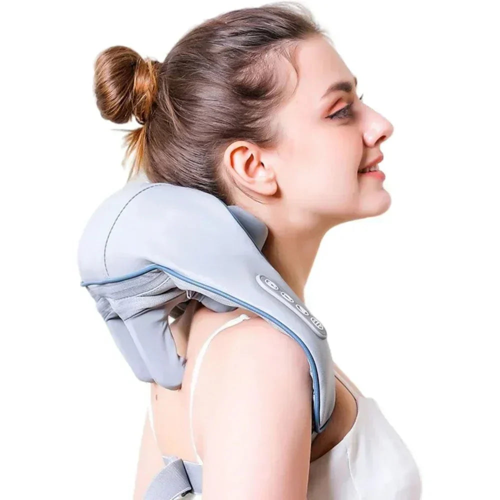 NovaShield Elektrisk Shiatsu Nakkemassageapparat Til Dybt Tryk