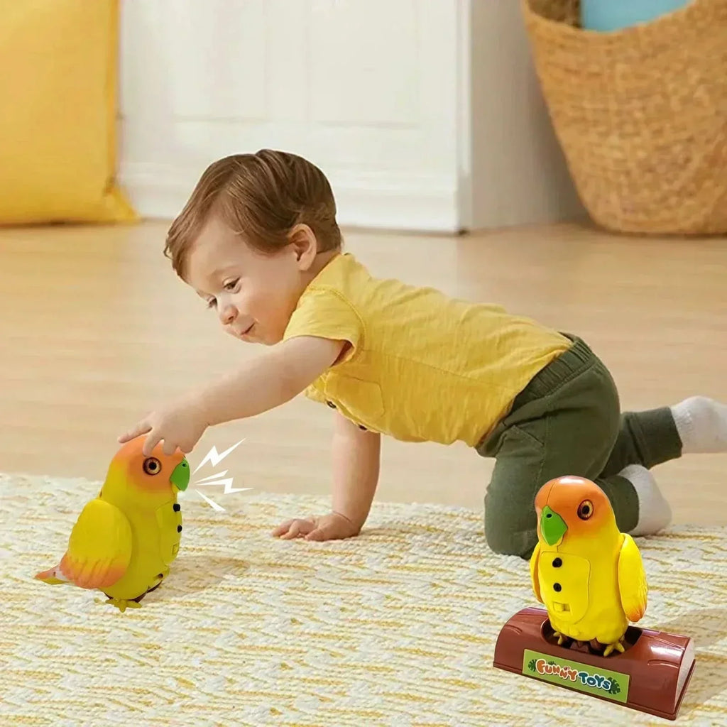 ChatterBeak interaktiver sprechender Papagei für Kinder und Erwachsene