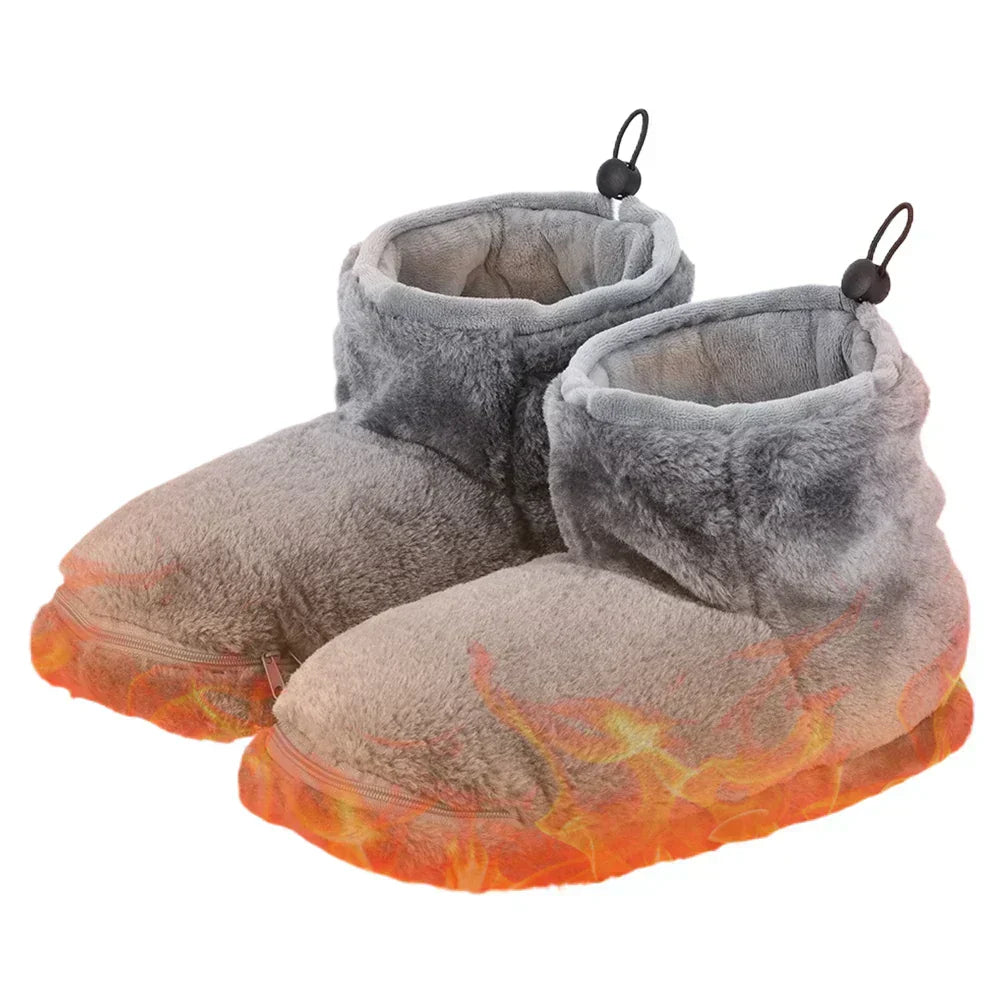 WarmFeet Cozy USB Heated Slippers For Cold Days And Cozy Comfort