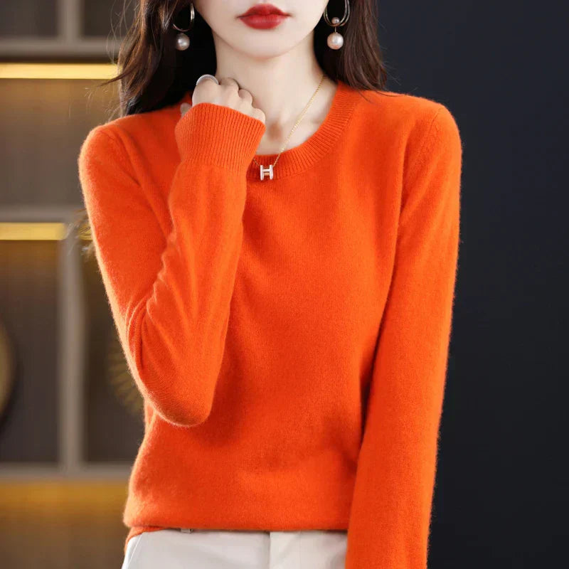 Maren Luxe Wool And Cashmere Knit For Winter And Fall Wardrobe