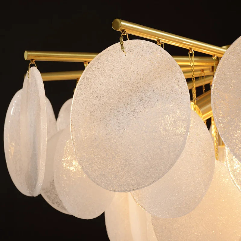 Lumenvale Eco-Friendly Frosted Glass Ceiling Pendant Lamp