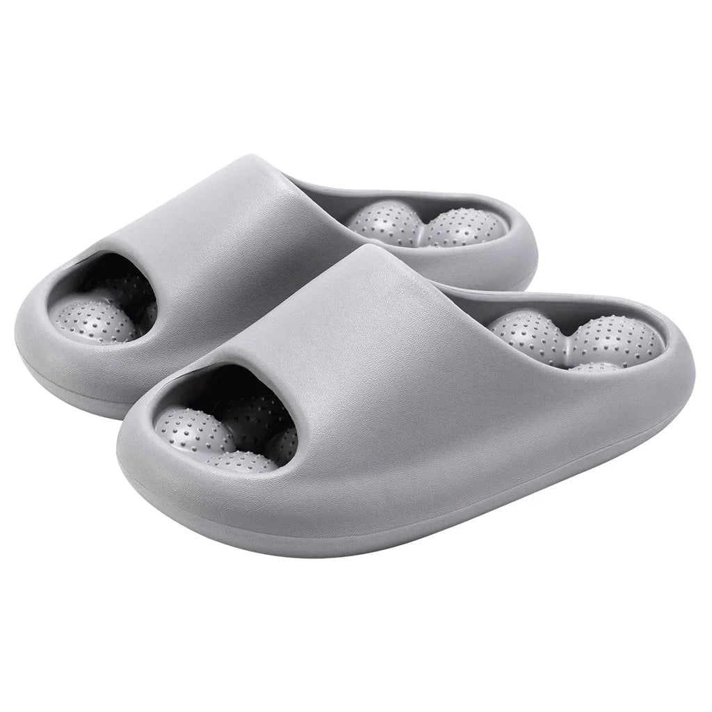 Breathable Indoor Slippers with Massage Cushion Support