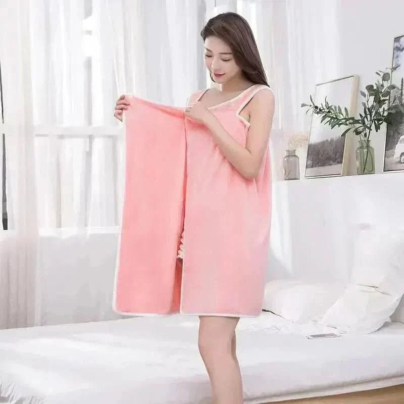 WaveLuxe Portable Women's Bath Towel Quick Dry and Stylish