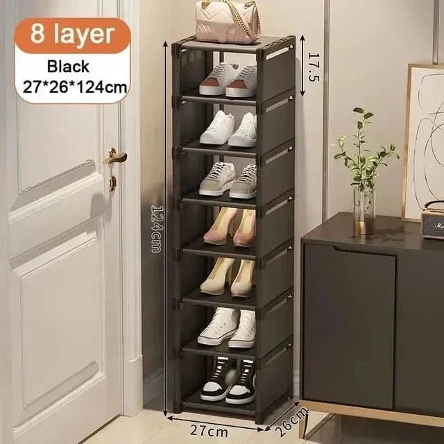 Corner Saver Stackable Shoe Rack For Small Spaces And Corners