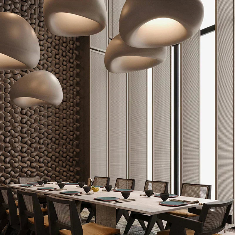 Aura moderne pendel loftslampe lysekrone elegant design