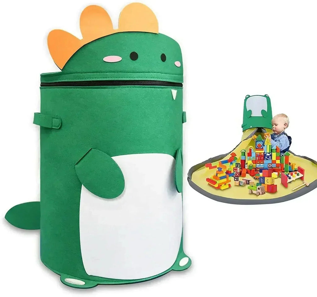 Felt Toy Organizer Bag For Nursery Storage Dustproof And Removable
