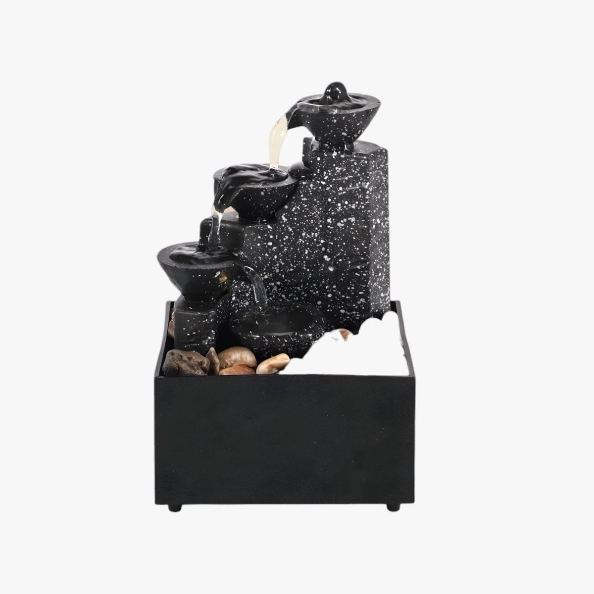 Tranquil Stream Tabletop Waterfall Fountain For Relaxation