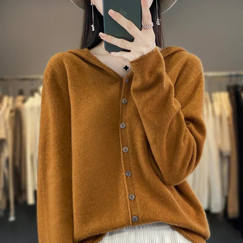 Pauline Wool Cardigan For Winter Wardrobe Essentials And Everyday Use