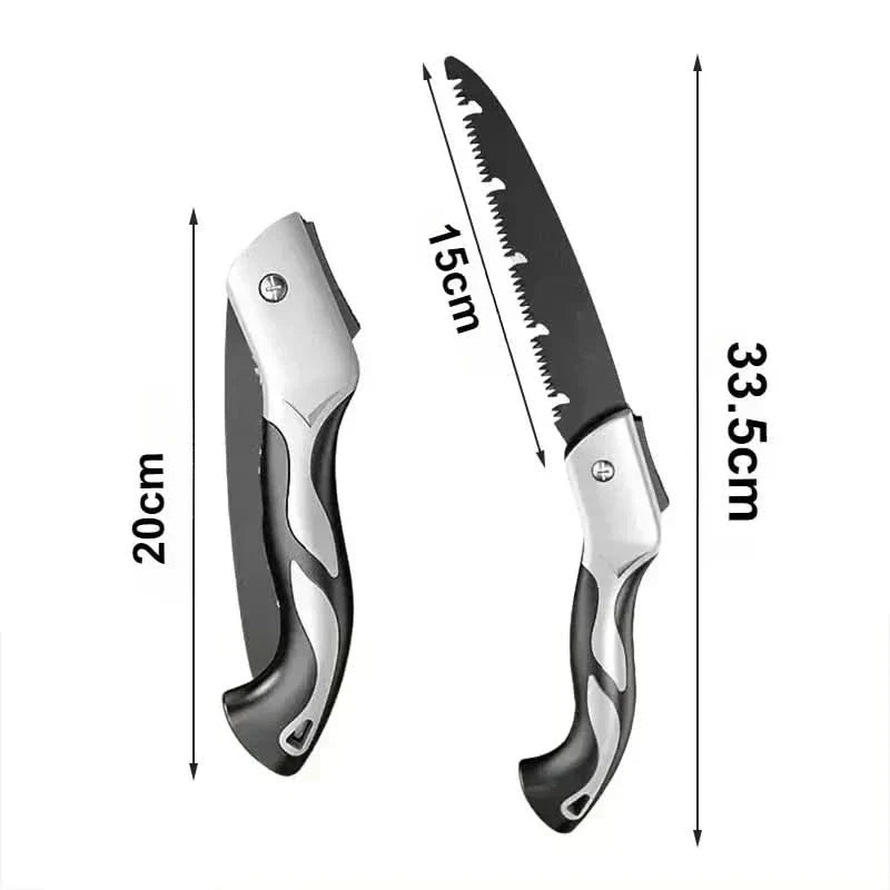 EverEdge Foldable Branch Saw for Precise Cutting for Outdoor Use