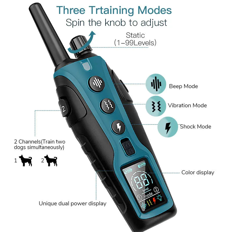 LED Night Dog Collar For Training And High Visibility Outdoors