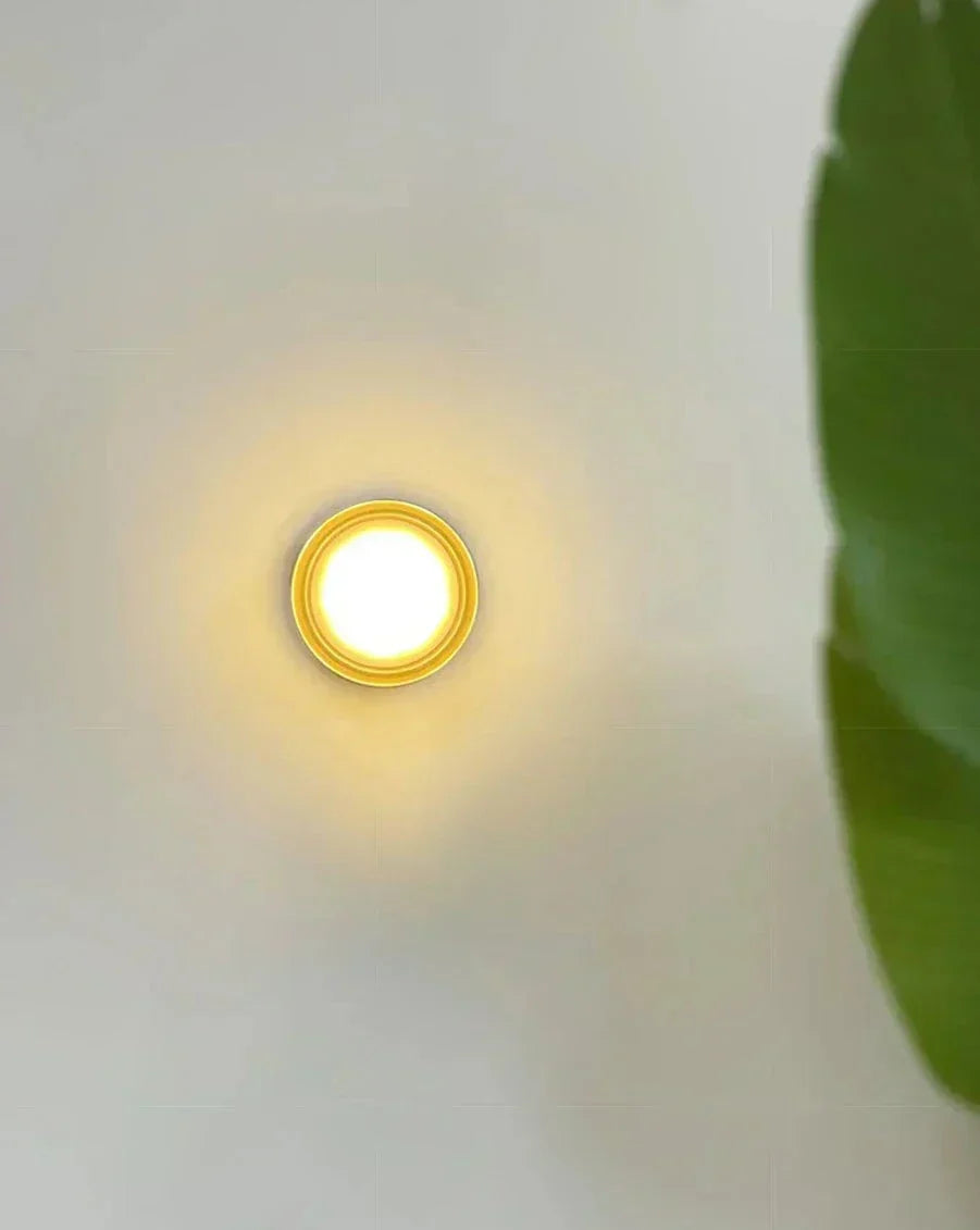 Aurelia Glass Wall Sconce Lamp in Contemporary Style | Fervei