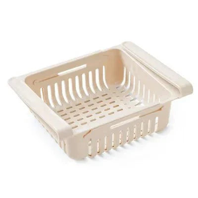 FridgeFlex Pull Out Hanging Box For Eggs Fruit And Kitchen Organization