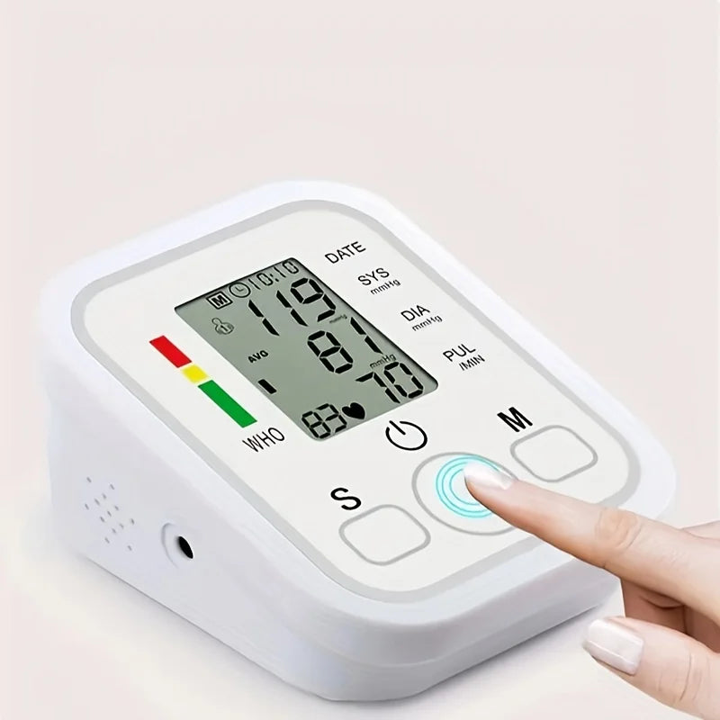 Bloeddrukmeter - Automatische bovenarmtonometer | Digitale bloeddrukmeter sfigmomanometer | Fervei