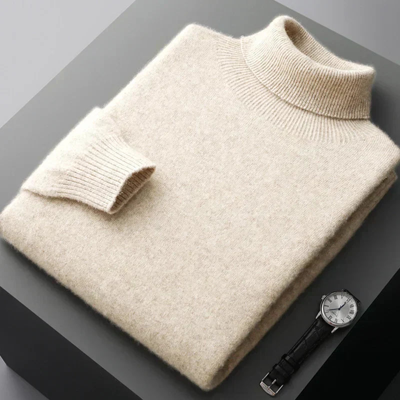 Trond 100 Percent Australian Merino Wool Sweater For Cool Weather