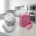 SwiftFlow Hair Dryer Cap Set Of 2 For Fast And Gentle Drying At Home And Travel