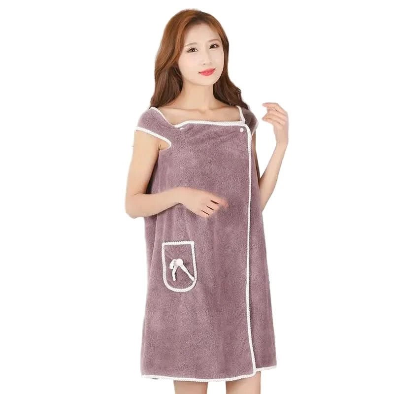 WaveLuxe Portable Women's Bath Towel Quick Dry and Stylish