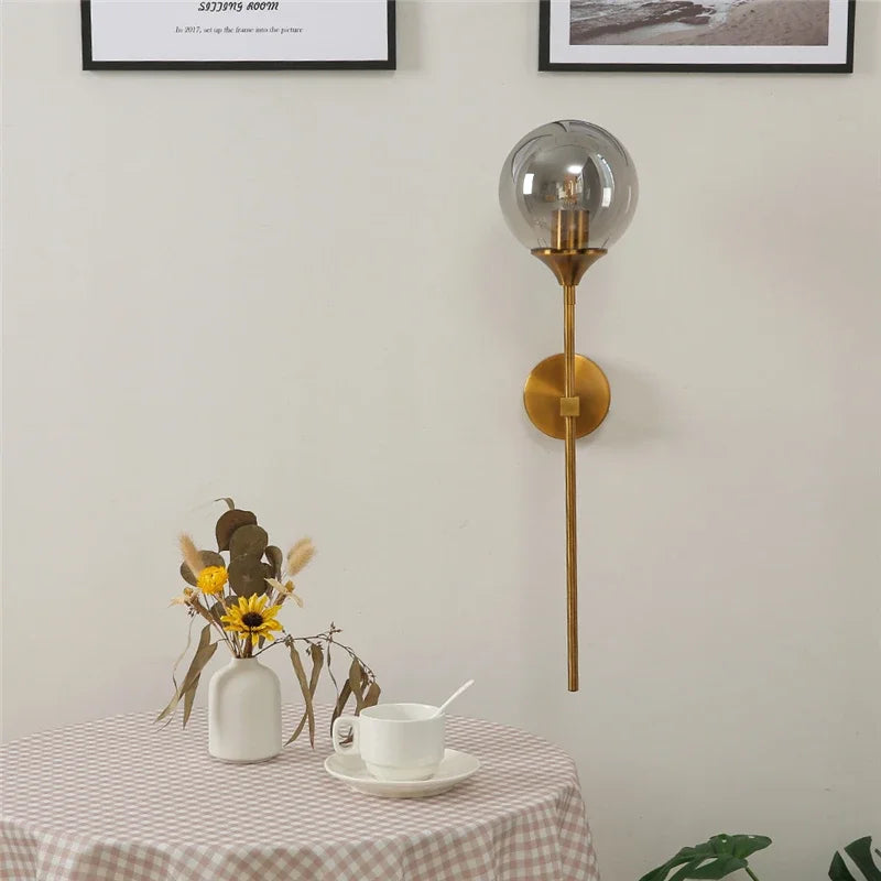ScandiStyle nordisk LED-armatur for vegg med minimalistisk glød