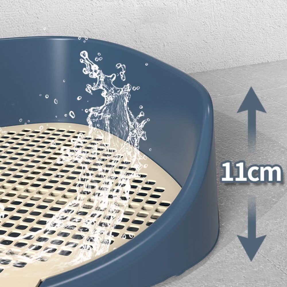 AquaGuard hvalpetoilettræner med sprøjtbeskyttende kant