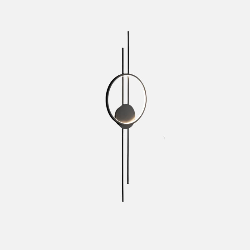Postmoderne vegglampe for nordisk minimalistisk dekor i oppholdsrom