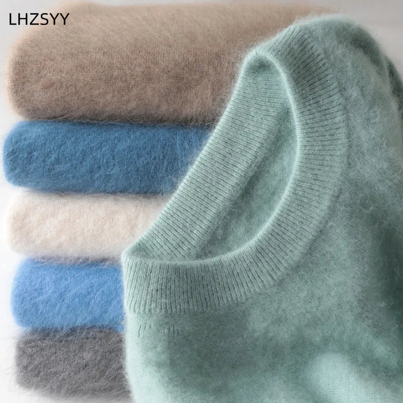 Ferry Japanese-Knit Cashmere Sweater, 100 Percent Pure Classic