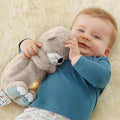 Peluche Loutre pour Bébé, Compagnon de Respiration pour un Coucher Doux | Fervei