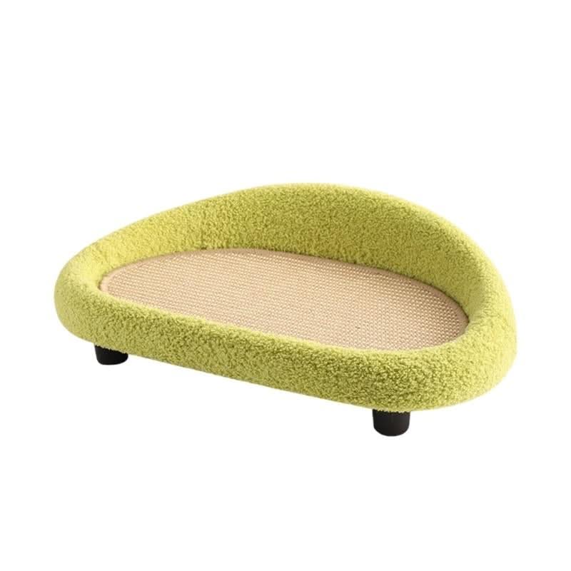 SilkPaw Retreat Stylish Hideaway With Scratching Surface And Cozy Cushion