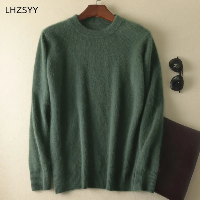 Ferry Japanese-Knit Cashmere Sweater, 100 Percent Pure Classic