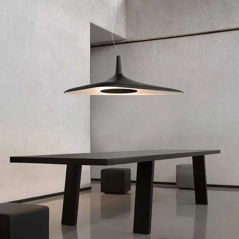 SolaraLume Moonrise Pendant Lamp With Sun Crown Detail
