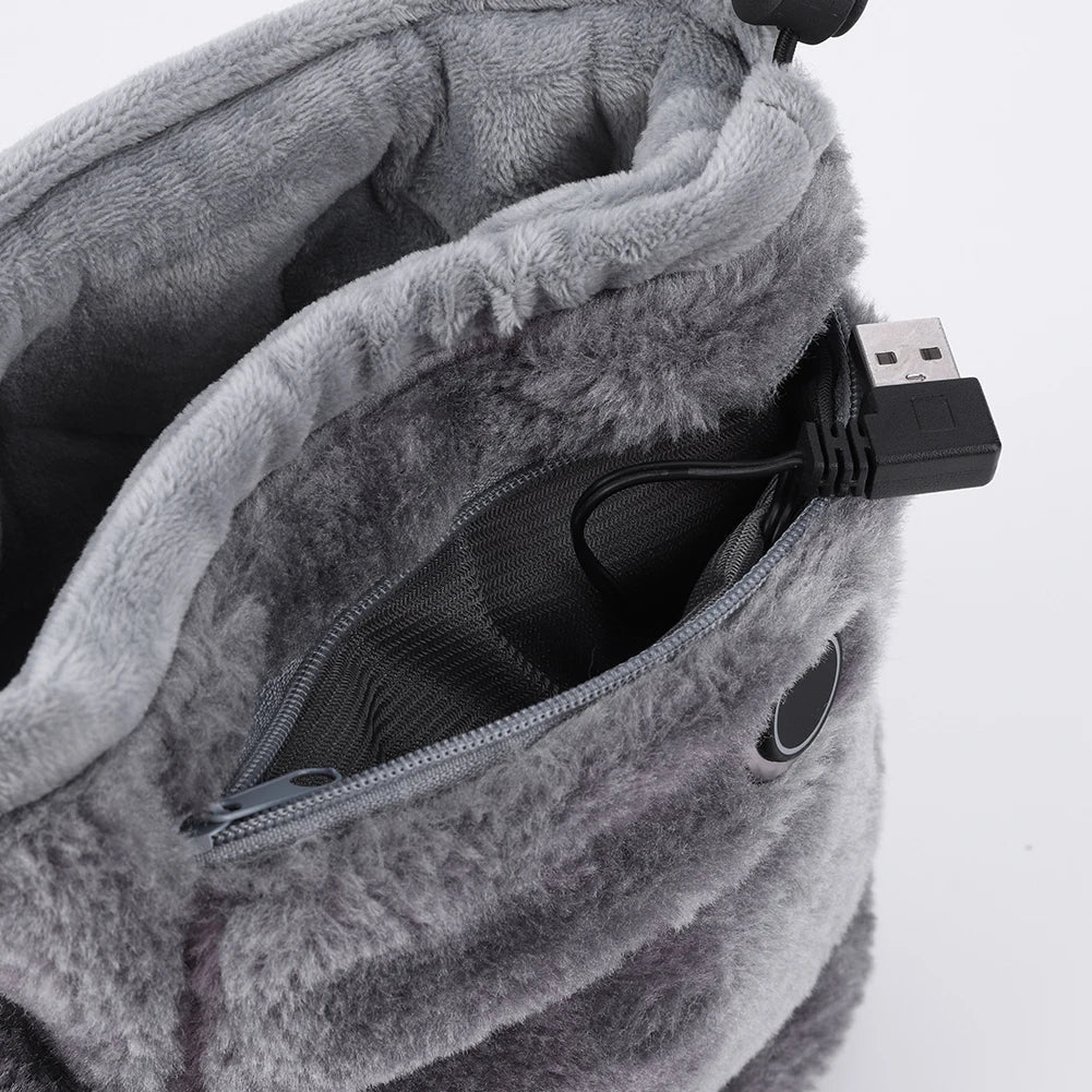 WarmFeet Cozy USB Heated Slippers For Cold Days And Cozy Comfort