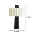 LyraNova Table Lamp With LED E27, Fabric Shade, 5-10 SQM