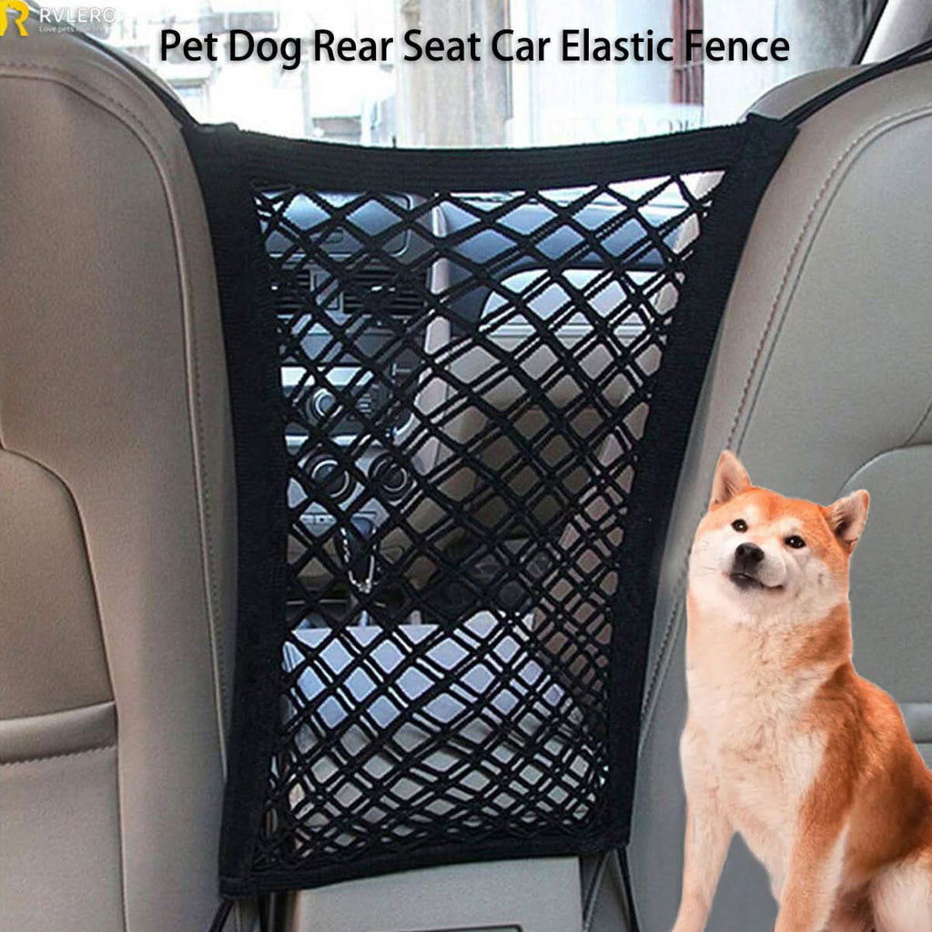 PetVoyage Ochranná síť do auta s vestavěným úložným prostorem pro mazlíčky
