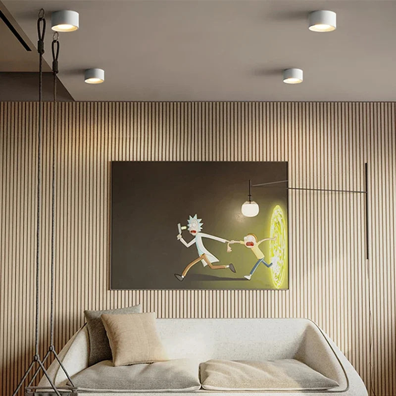 LyraNova Cylindrical LED Light Fixture For Modern Interiors