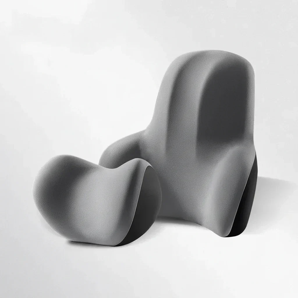 NexoRest Memory Foam Auto nakkestøtte og lændestøtte til ergonomisk siddekomfort