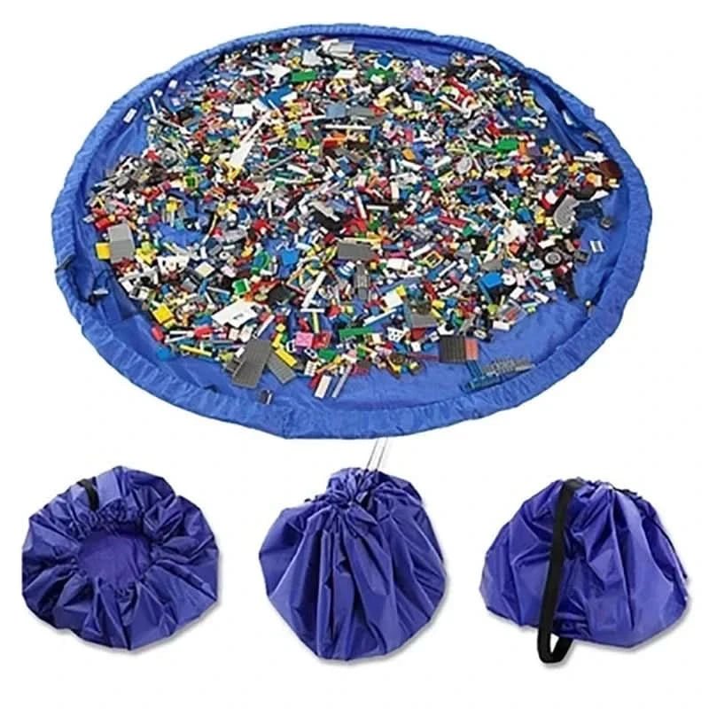 HavenNest Toy Organizer And Play Mat In One For Kids