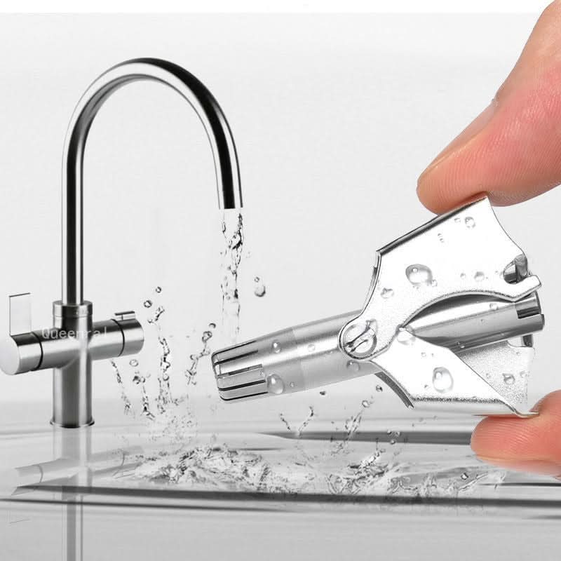 NovaGrip Nose Hair Trimmer Painless Stainless Steel For Nose And Ear Hair