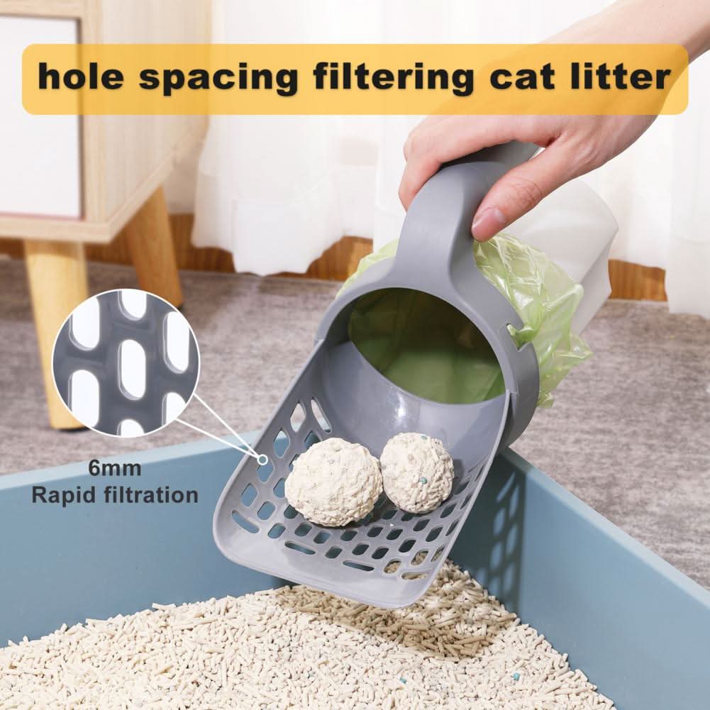 PurePaw hygienická lopatka pro kočky s funkcí zastavení zápachu