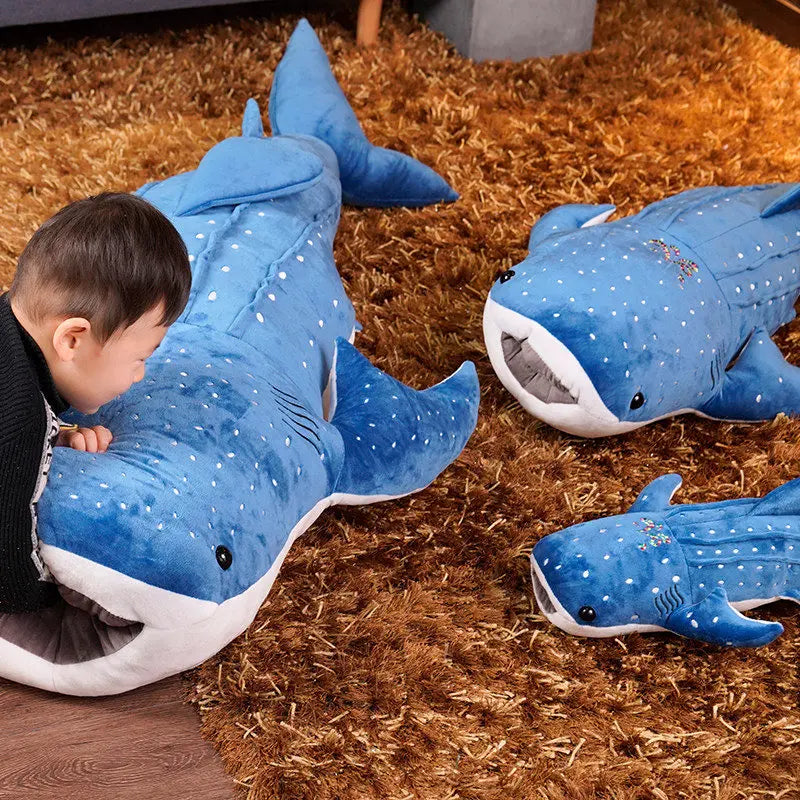 Giant Whale Shark Plush Toy For Snuggling Collecting And Playtime