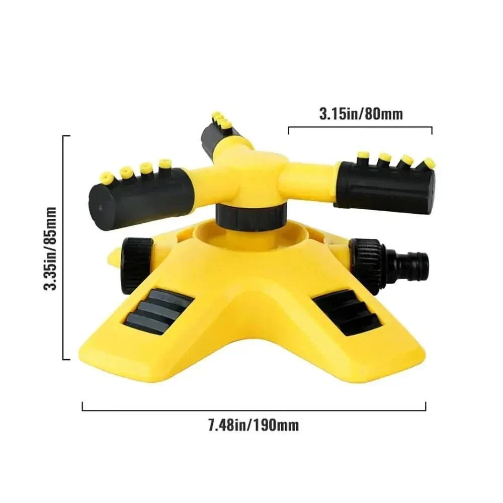 Irrigatore AquaNova a 360 gradi per un'irrigazione efficiente del giardino