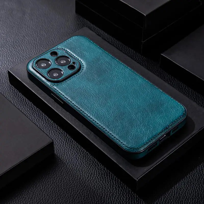 Kensington Genuine Leather iPhone Case With Shockproof Protection